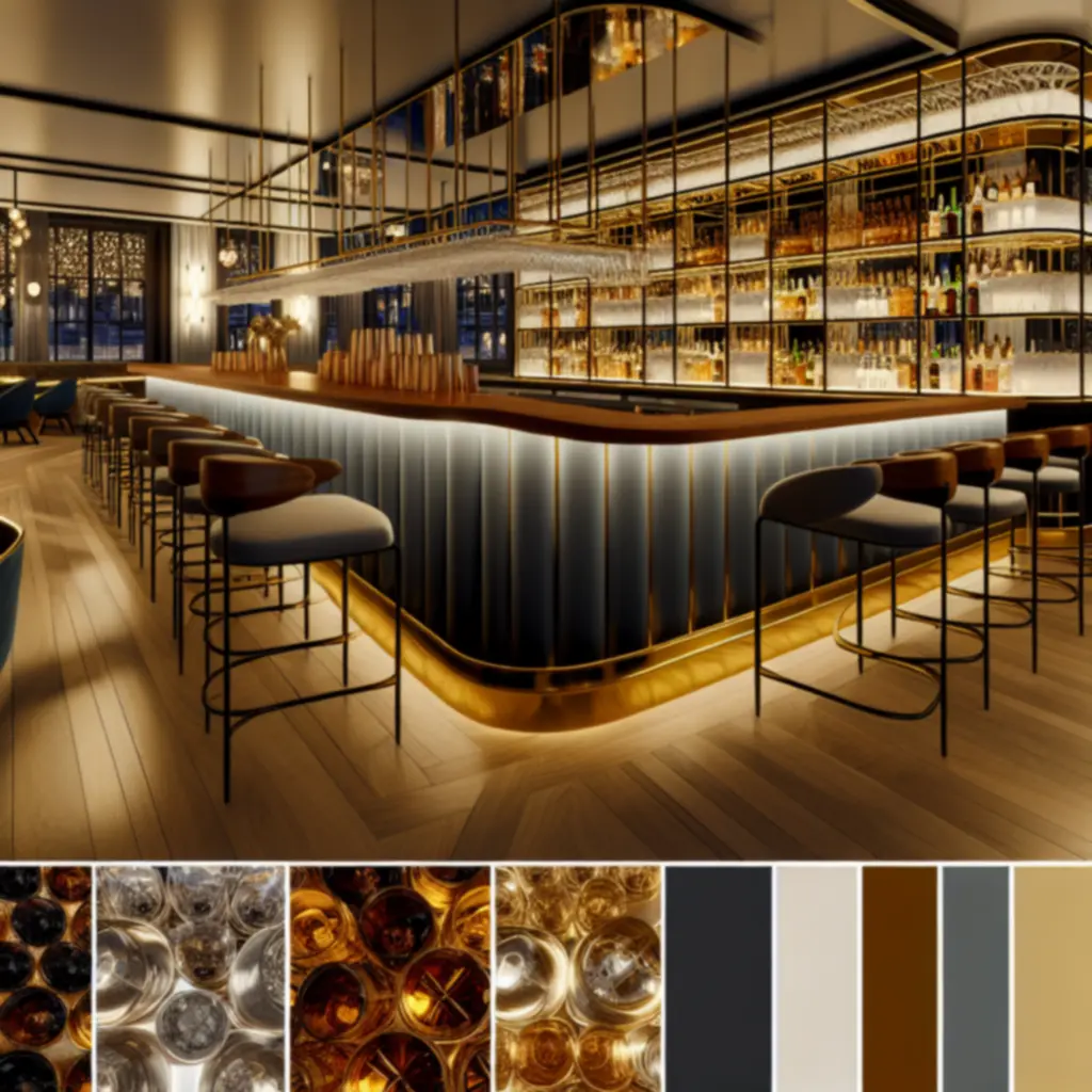 Stijlvolle bar met sfeervolle verlichting en zorgvuldig gepresenteerde dranken bij MidnightAmstel